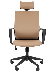 Офисное кресло CHAIRMAN 545, экокожа, бежевый